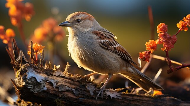Sparrow, Background Image, Background For Banner, HD