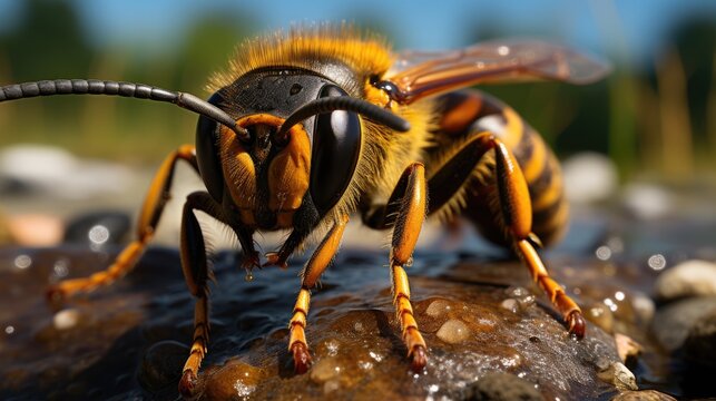 Wasp, Background Image, Background For Banner, HD