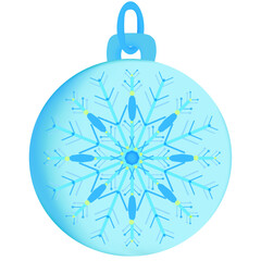 Fototapeta premium Christmas ball ornament
