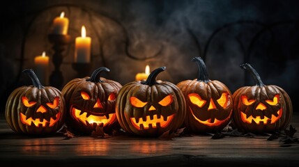 Halloween Scary Pumpkins