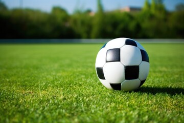 Fototapeta premium Soccer ball goal