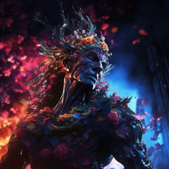 Mythical Gods - Extremely Colorful and Dynamic Light, Ideal for Screensavers and Desktop Backgrounds