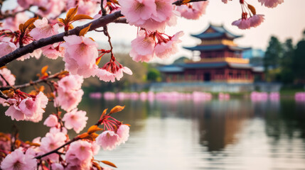Beauty of Sakura Blossom Season