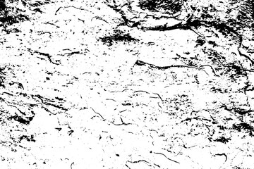 Rustic grunge vector texture with grain and stains. Abstract noise background. Weathered surface. Dirty and damaged. Detailed rough backdrop. Vector graphic illustration with transparent white. EPS10.