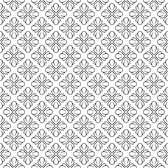 Black seamless abstract pattern. Overlay for background and backdrop. Ornamental design. PNG graphic illustration with transparent background.
