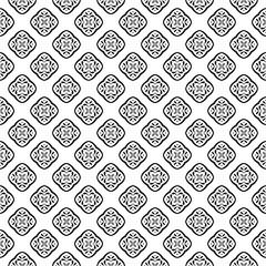 Black seamless abstract pattern. Overlay for background and backdrop. Ornamental design. PNG graphic illustration with transparent background.