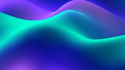 Abstract background with green and purple gradient.Generative AI