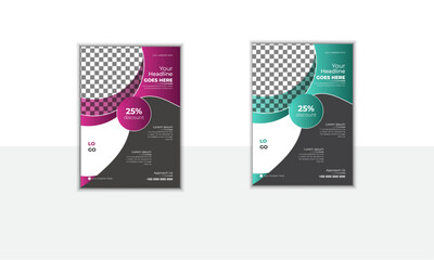 The most creative modern design ideas for business flyer templates 