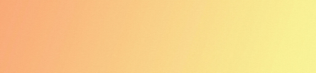 Abstract light yellow-orange background with a light spot. Elegant background with space for design. Gradient. Web banner. Wide. Panoramic.
