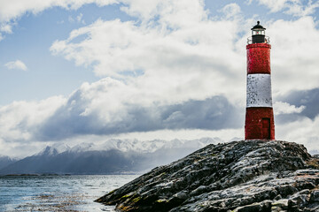 Les Éclaireurs Lighthouse, end of the world, Ushuaia Argentina