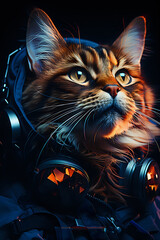 portraits of fictional cats