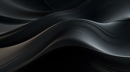 Dynamic Vector Background of transparent Shapes. Elegant Presentation Template in anthracite Colors