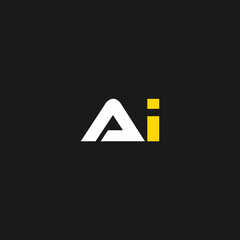 Ai Joint Letter Logo Design