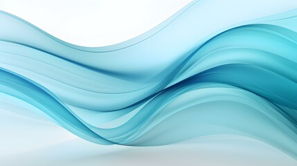Dynamic Vector Background of transparent Shapes. Elegant Presentation Template in cyan Colors