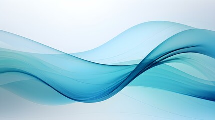 Dynamic Vector Background of transparent Shapes. Elegant Presentation Template in cyan Colors