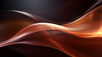 Dynamic Vector Background of transparent Shapes. Elegant Presentation Template in dark brown Colors