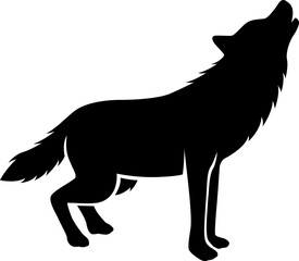 wolf silhouette