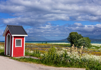 little red cabin