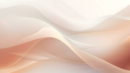 Dynamic Vector Background of transparent Shapes. Elegant Presentation Template in ivory Colors