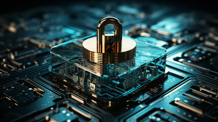 Cyber Security Data Centr. Protection Business Technology Privacy concept. 