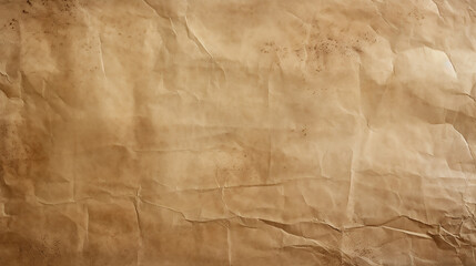 Obraz premium Creative background template. Blank crumpled and creased paper poster texture. Grunge old paper surface