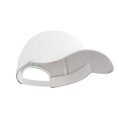 a white cap image isolated on a blank background