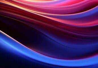 abstract red, blue and purple light path background in pixels, in the style of colorful curves, focus stacking, high speed sync, dark sky-blue and light purple, kinetic lines and curves, energy-charge