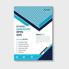 School flyer template