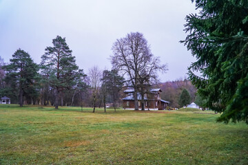old house in the woods