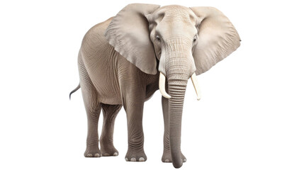 Asian elephant On transparent background - Powered by Adobe