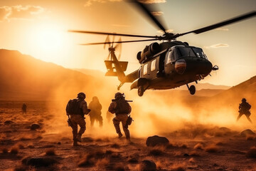 Strategic Desert Assault: Infantry Landing