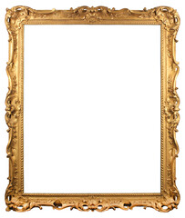 Patterned picture frame on a transparent background, in PNG format. - obrazy, fototapety, plakaty