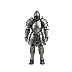 Fototapeta na wymiar A person in a suit of armor
