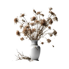 Preserved Beauty The Timeless Charm of Dried Flowers in a Vase