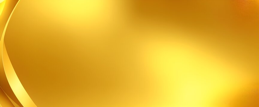 Golden color high resolution background with lighting effect and sparkle with copy space for text. Golden background images for banner and poster. 3d golden background