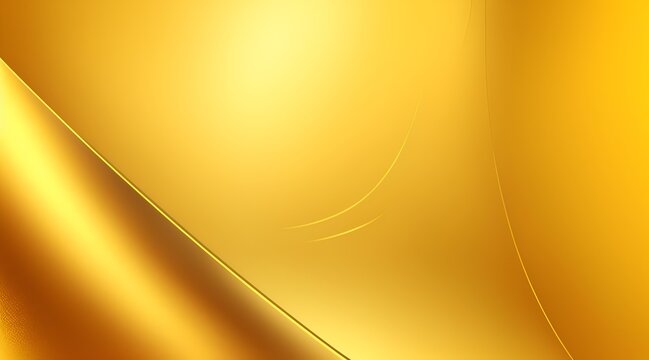 Golden color high resolution background with lighting effect and sparkle with copy space for text. Golden background images for banner and poster. Golden texture background