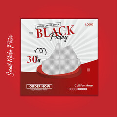 Social Media product Poster Design Template