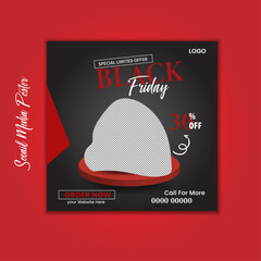 Attractive Product Social Media Poster Design Template