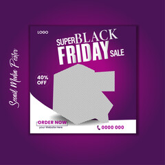 Attractive Product Social Media Poster Design Template