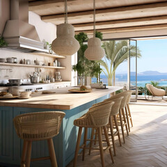 Mediterranean style kitchen