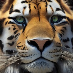 Obraz premium Eyes Close up of big Tiger