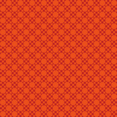 Red and orange geometrical seanless pattern