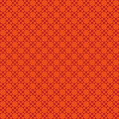 Red and orange geometrical seanless pattern