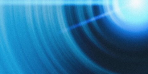 Blue glowing light background abstract swirl vortex portal futuristic banner design shining star grainy texture