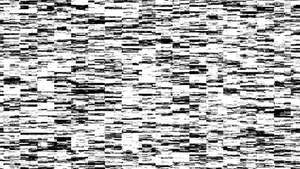 Glitch distorted TV texture, background. Modern effect of damaged screen. For game screens, web-sites, designs, banners, business and programs. 3d rendering.