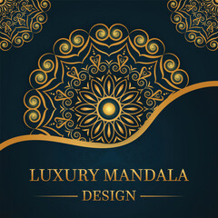 Luxury mandala background with golden arabesque pattern Arabic Islamic east style.
Ramadan Style Decorative mandala.
Mandala for print, poster, cover, brochure, flyer, banner