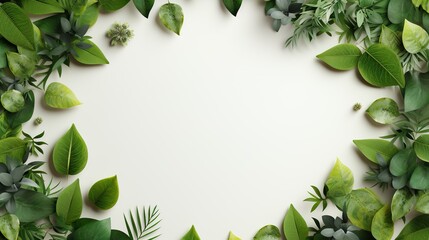 Banner con concepto de ecología y medio ambiente con espacio para texto. Generado por IA.