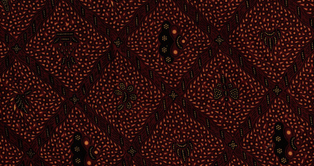 4K Indonesian Batik Lanscape, Perfect for Banners, Wallpapers, and Design Projects