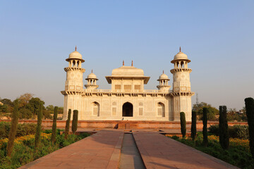 Tomb of I'timad-ud-Daulah is a Mughal mausoleum in the city of Agra in the Indian state of Uttar Pradesh India. "jewel box","Bachcha Taj" or the "Baby Taj