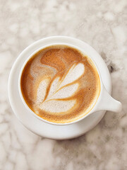 cup of cappuccino